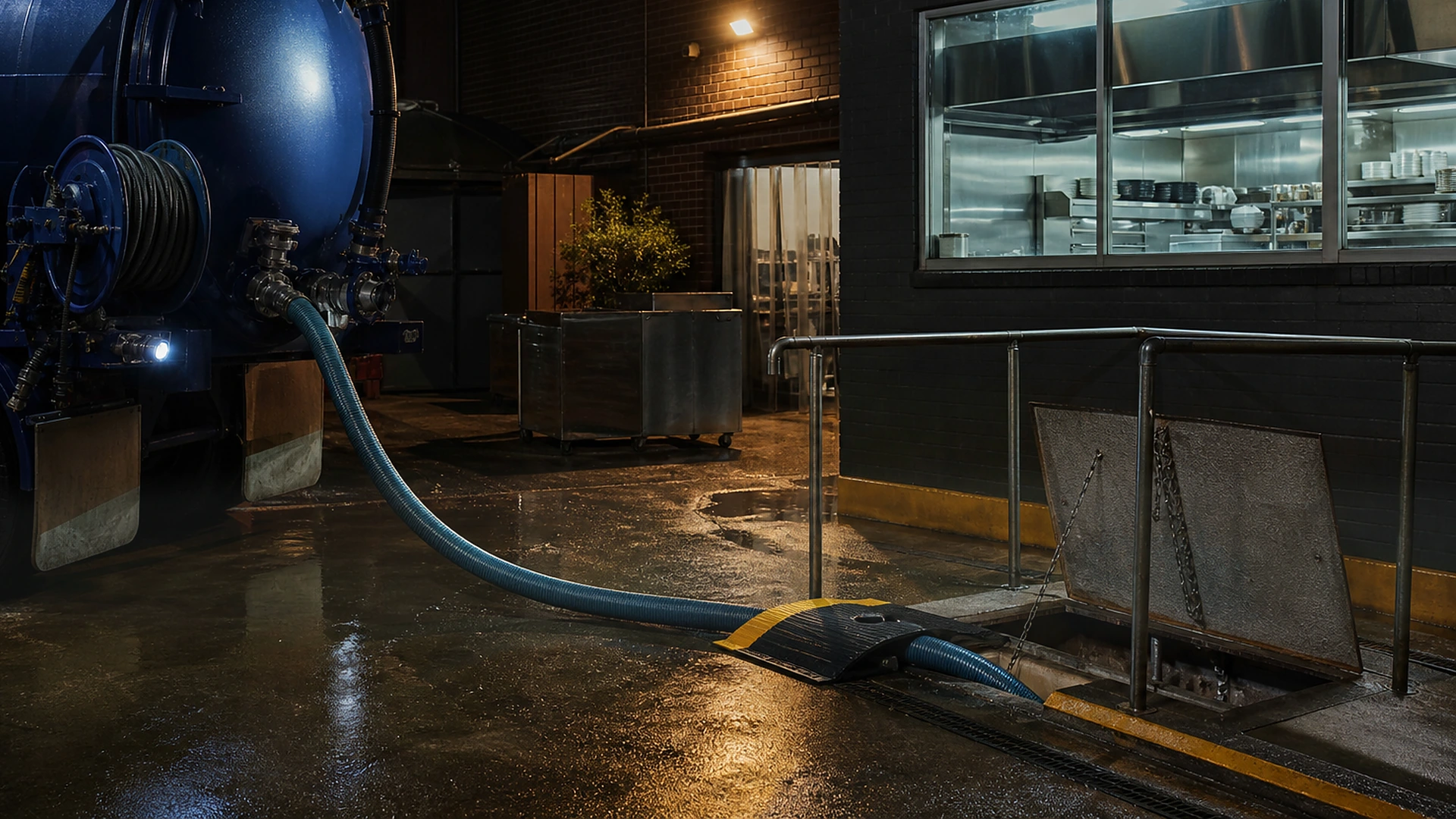 Grease Traps Australia operator at work